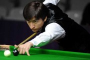 标题：斯诺克中巡赛张家港站丁俊晖横扫肉孜买买提（22字）
