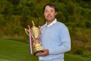漳州花都温泉高尔夫球场加洞鏖战 张进勇夺职业生涯首冠