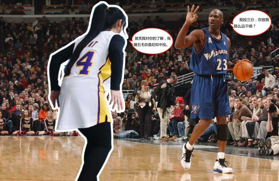 一位神情专注的女球迷，她的脸上画着紫金色的油彩，双手高高举着科比的球衣和亲手制作的致敬标语，眼神中充满了对偶像即将离场的不舍与期待。