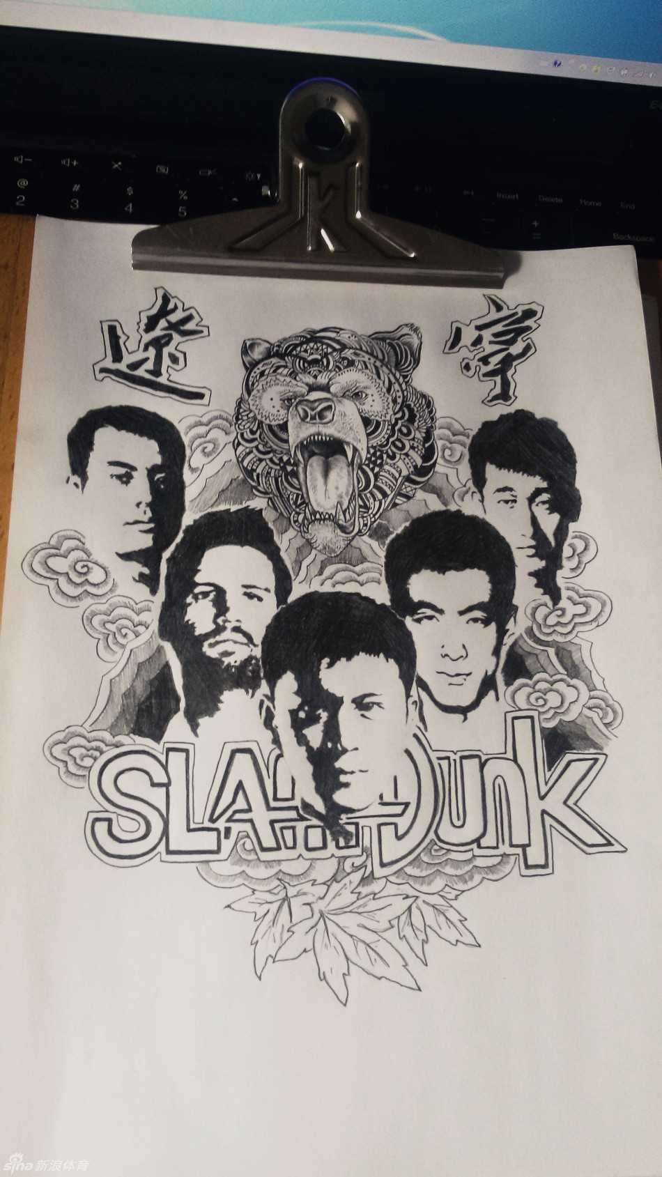 辽篮漫迷妙笔预祝总决赛首战开门红 热血漫画助力争冠 漫画辽篮将士举起冠军鼎,金色纸屑飘落,梦想成真的瞬间,气氛热烈