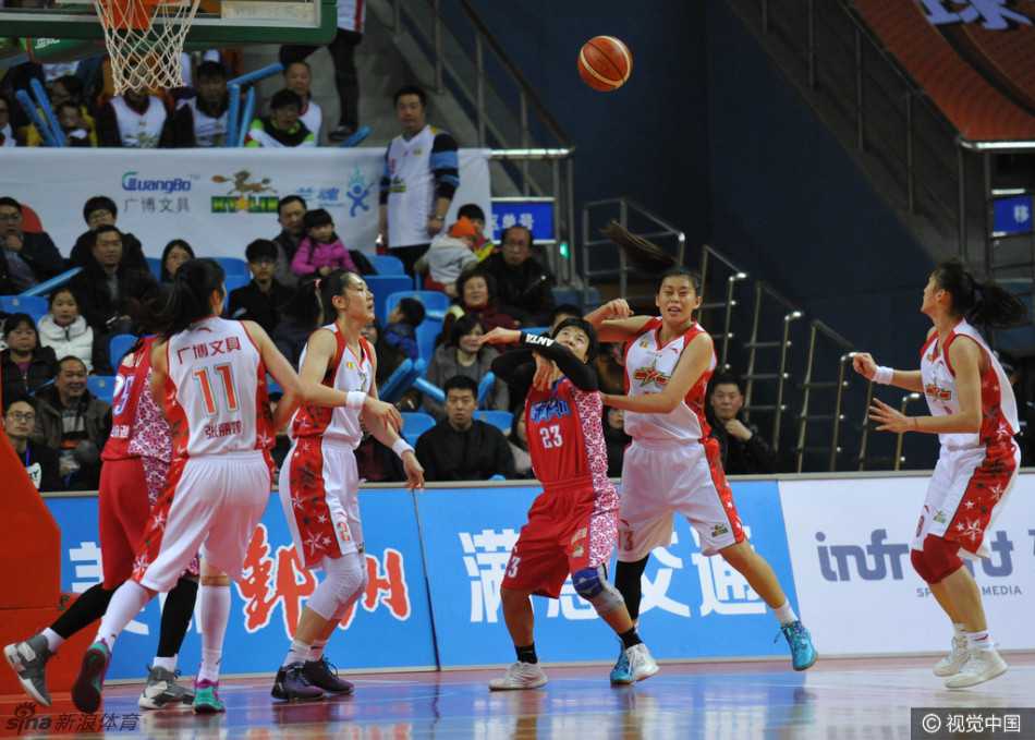 激烈的篮板硝烟中，八一球员