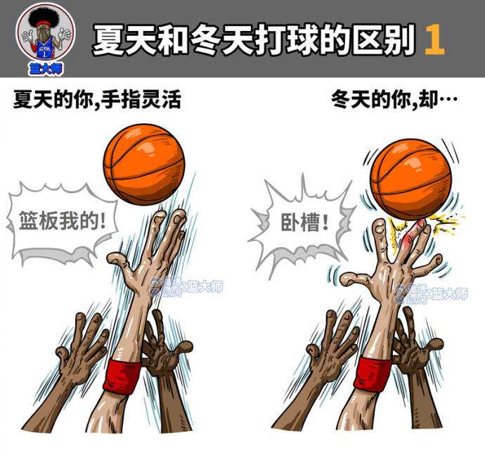 炎炎夏日，一名浑身被汗水湿透的球员，眼神专注地盯着篮筐，球衣紧贴着他结实的肌肉线条，仿佛能拧出整个夏天的热量。