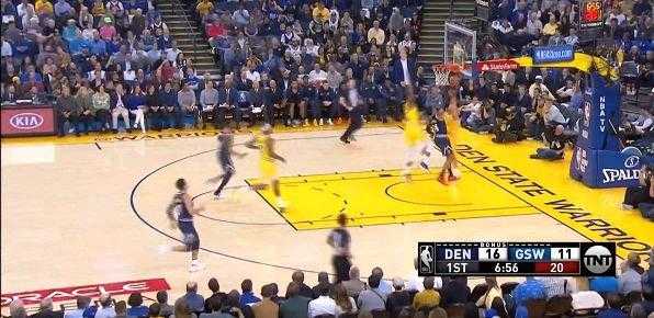 2013年4月21日掘金97-95勇士：米勒1.2秒绝杀，新星库里季后赛首秀