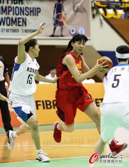 中国女篮75-51韩国夺亚洲杯铜牌,李月汝16+11内线碾压 中国女篮75-51韩国夺亚洲杯铜牌,李月汝16+11内线碾压