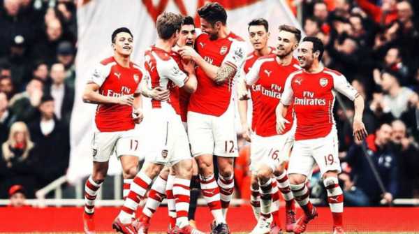 厄德高任意球双助攻阿森纳半场3-1领先水晶宫