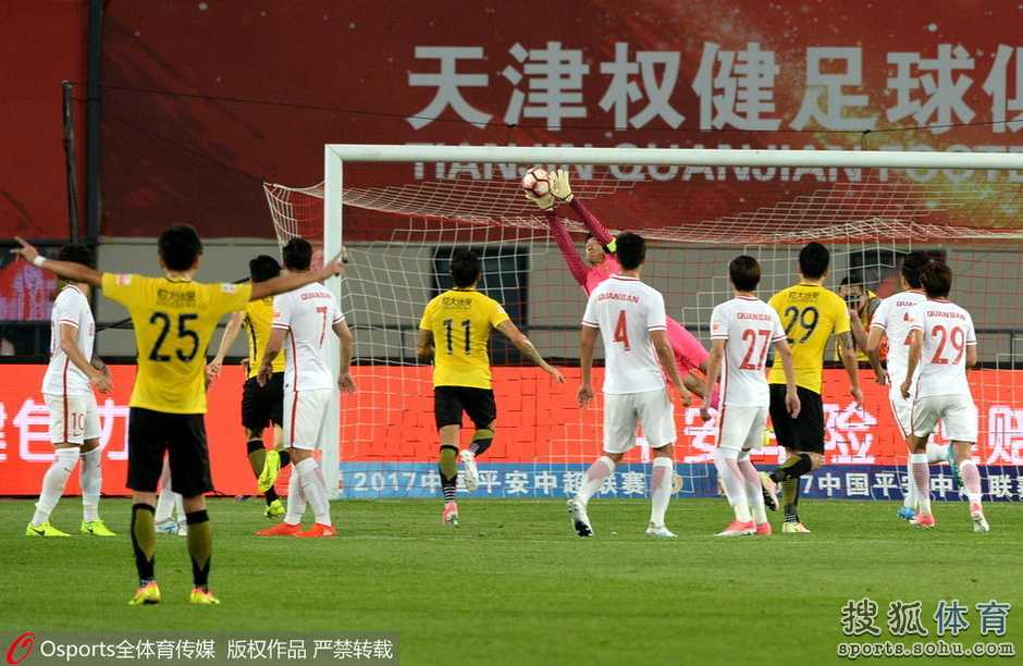 权健4-3恒大终结10连胜，卡帅反戈中超格局改写