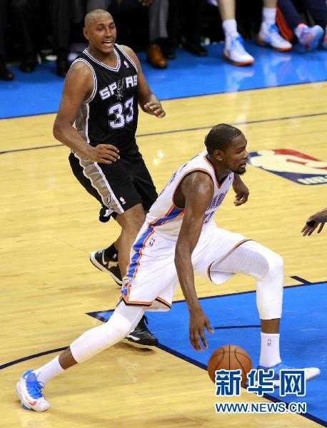 马刺天王山28分屠雷霆夺赛点 邓肯22+12碾碎雷霆内线