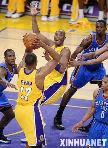 2010年季后赛：湖人4-2力克雷霆开启冠军之路