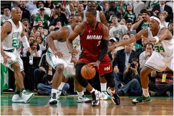 2012年东决抢七：詹姆斯31+12率热火101-88擒绿军首赢抢七