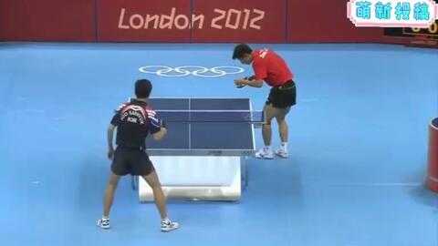 伦敦奥运会男单决赛：张继科4-1王皓，新王登基完成大满贯