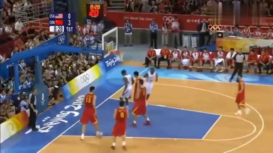 奥运男篮惊天逆转！中国94-89掀翻美国