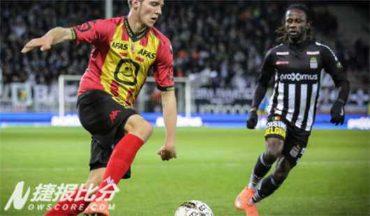 圣吉罗斯联合1-0梅赫伦，戴维一锤定音延续领跑