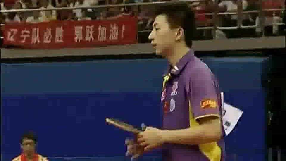 王皓克马龙？2009年横滨世乒赛半决赛4-1经典一战
