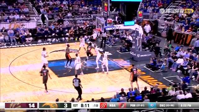 皇帝49分难救主，魔术三分雨107-106掀翻骑士不败金身