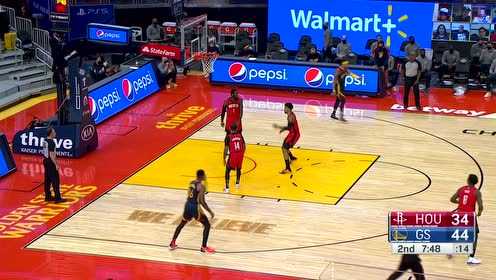 阿德尔曼首秀遇逆转 火箭08元旦主场不敌勇士